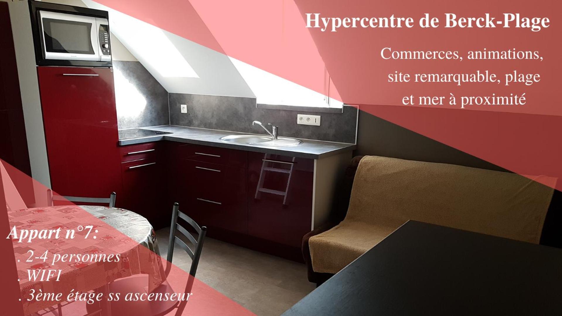 Studio Avec Mezzanine Berck-Plage Hyper-Centre Oda fotoğraf